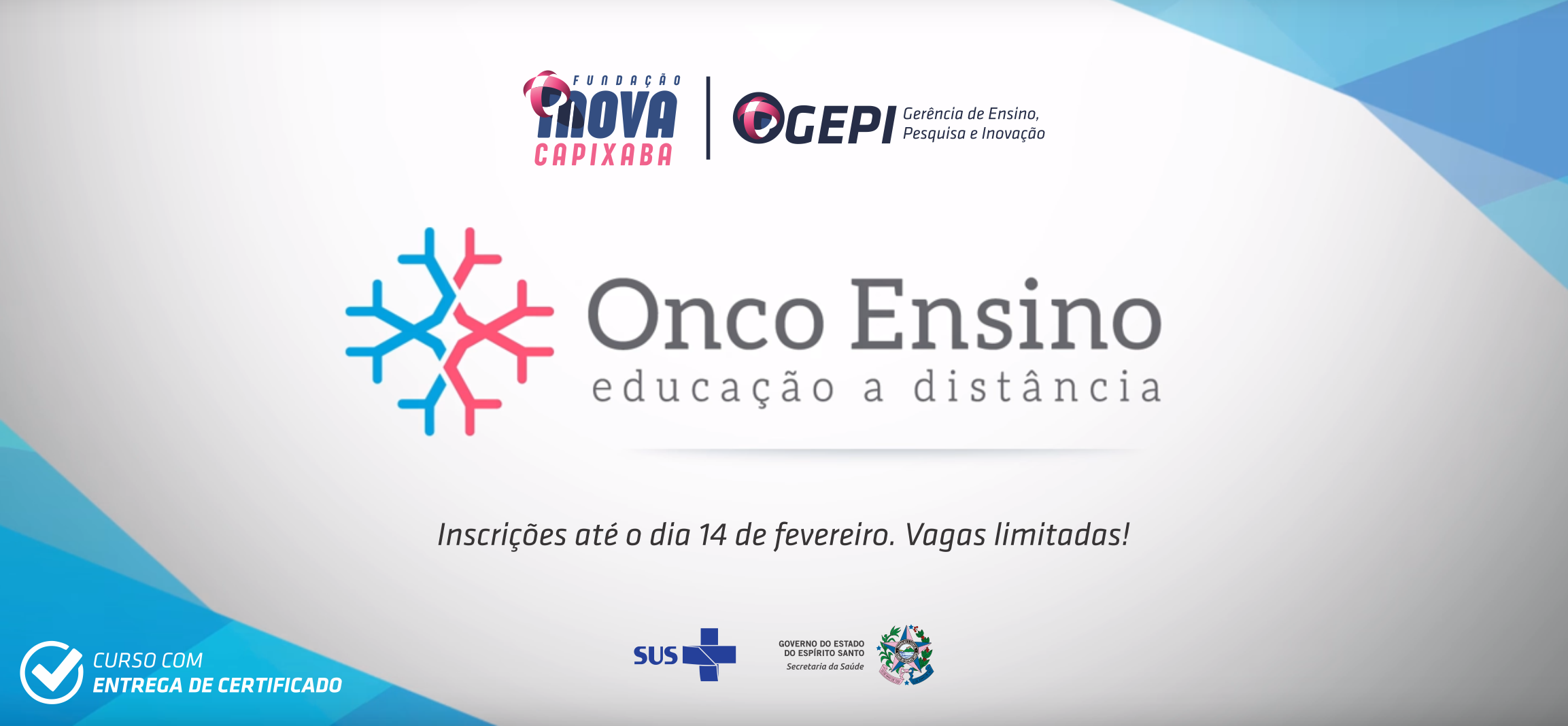Banner Onco Ensino