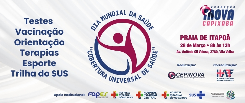Dia Mundial da Saúde mobiliza ação de na Praia de Itapoã com serviços à população