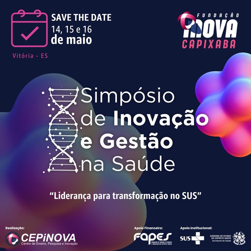 Logomarca - 3º Simpósio Capixaba de Inovação e Gestão na Saúde